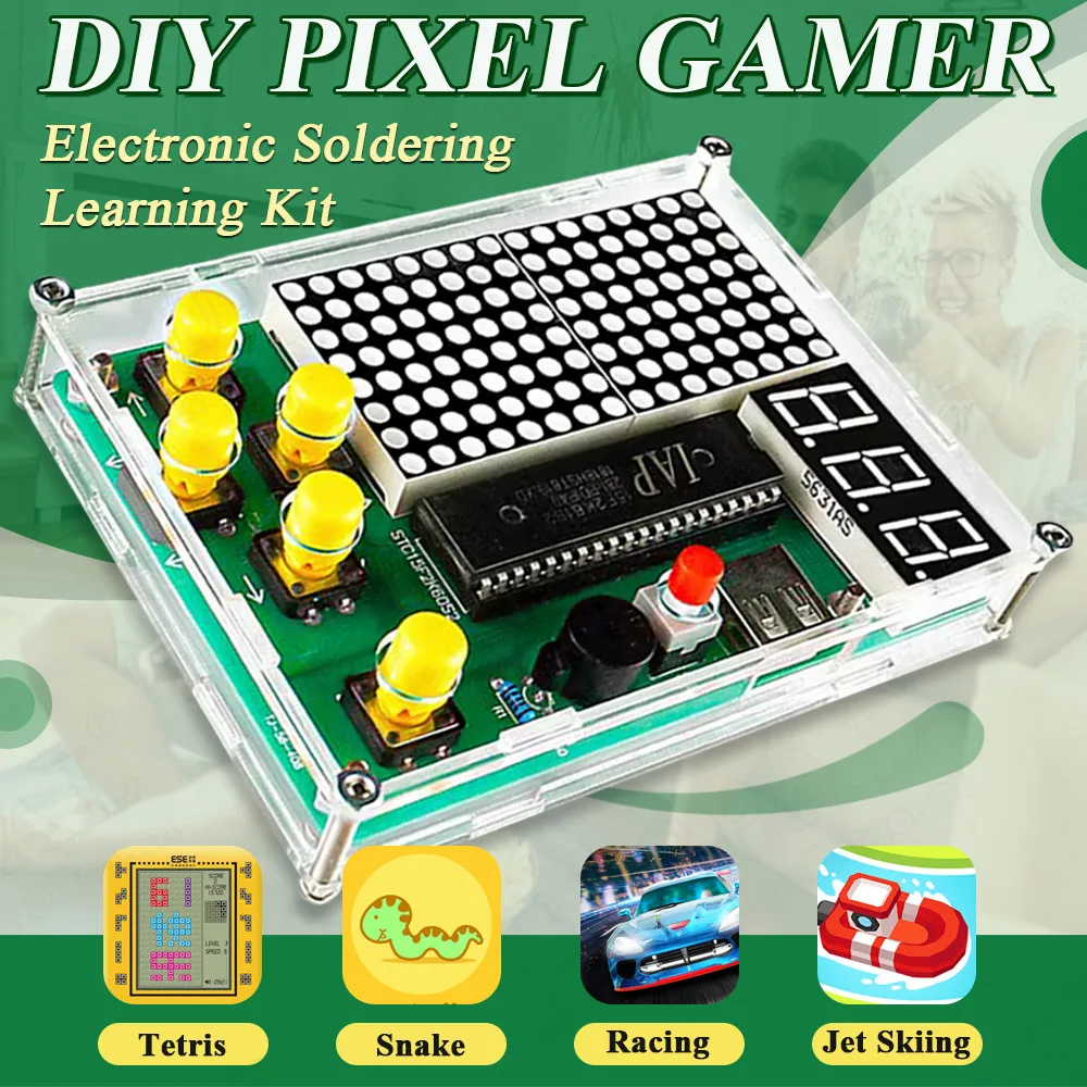 Diy Electronics For Kids - DIY Pixel Game Maker Kit Electronics