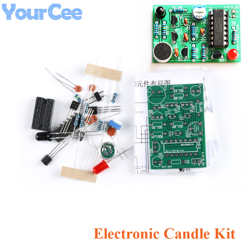 Analog Electronic Candle Light - Diy Analog Electronics reseña y precio