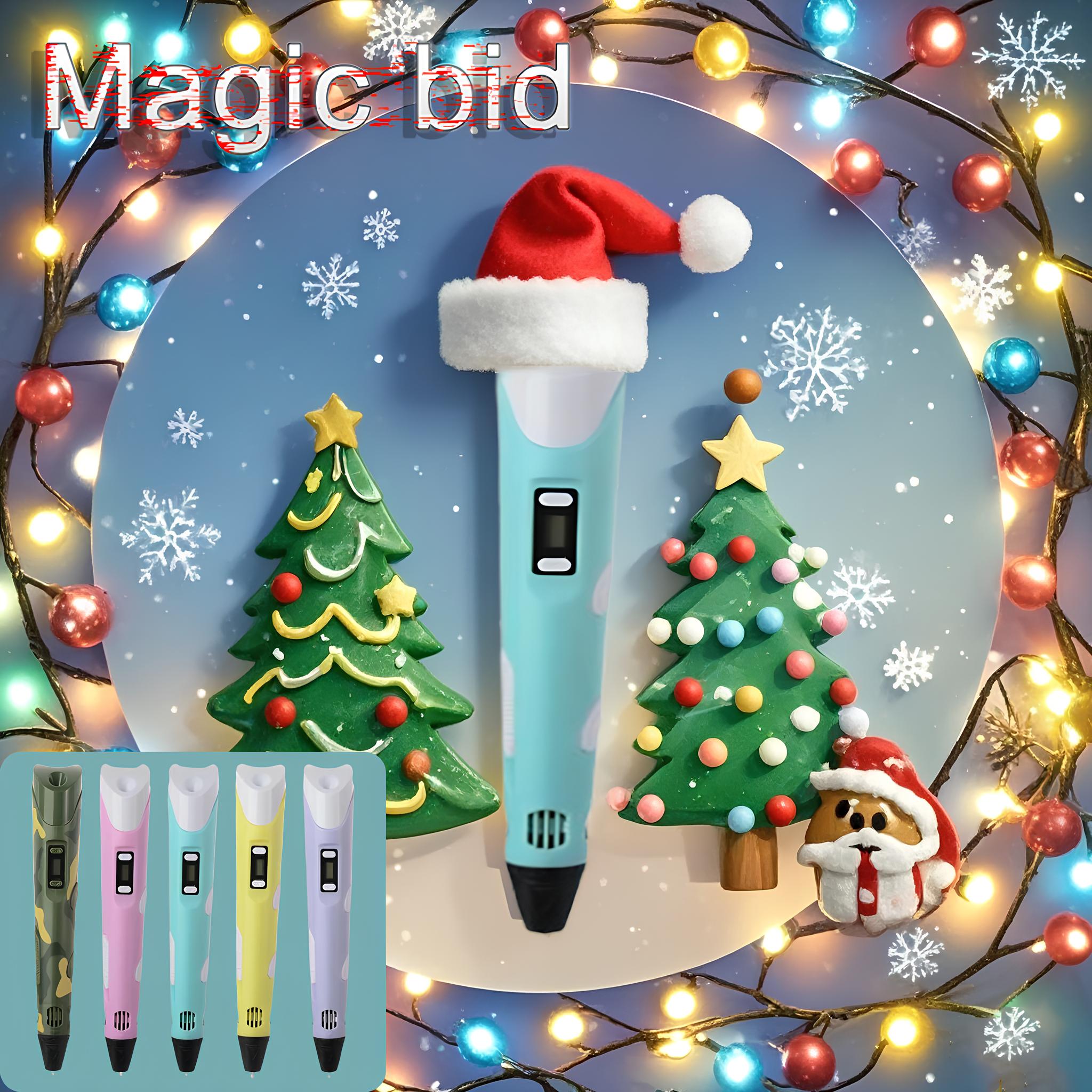 Magic bid Electronic 3D Pen 3d - Diy Electronics Filament reseña y precio