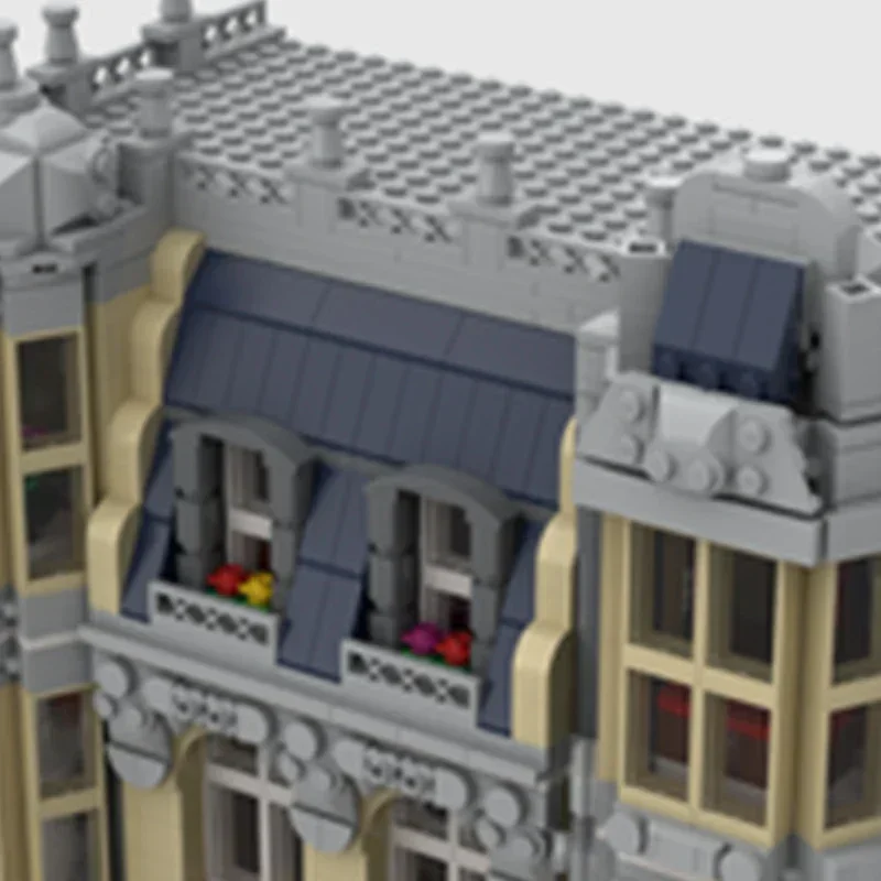 Moc Building Blocks Street Vie - Diy Electronics Stores reseña y precio