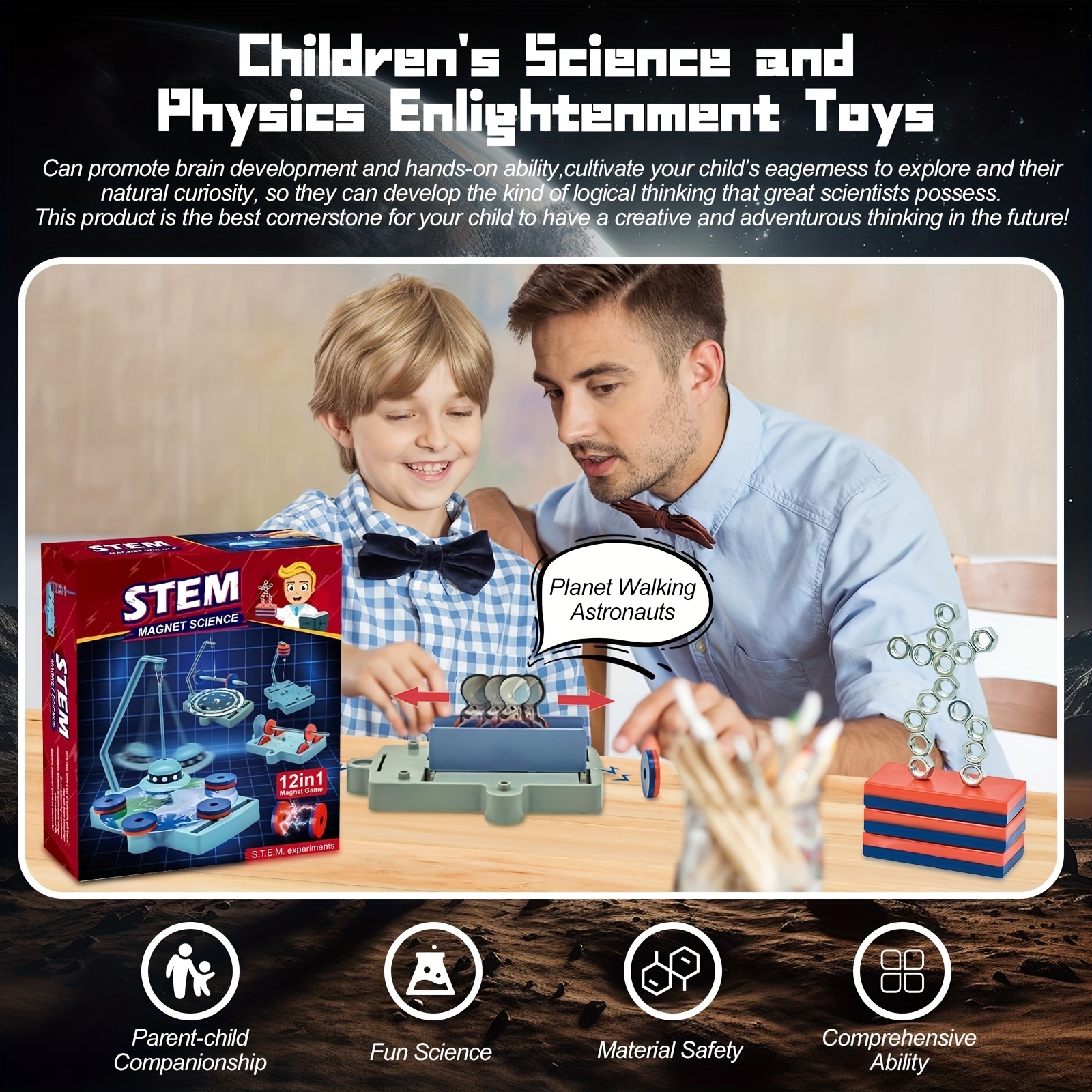 STEM Physics Kit – 12-in-1 Ant - Diy Electronics For Kids reseña y precio