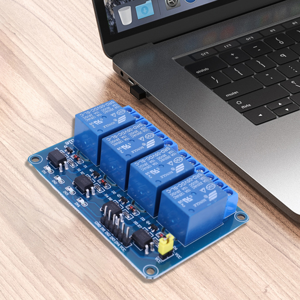 5V 12V 4 Channel Relay Board w - Relay Module 5V reseña y precio