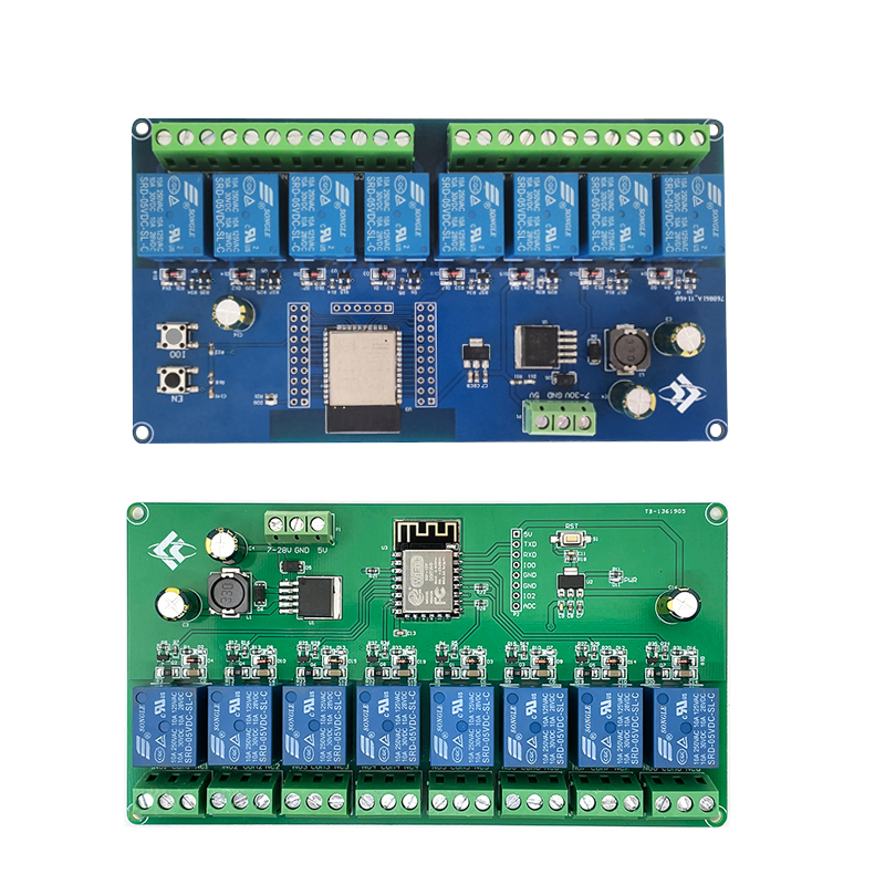 ESP8266 / ESP32 WIFI 8 Channel - Relay Module 5V reseña y precio