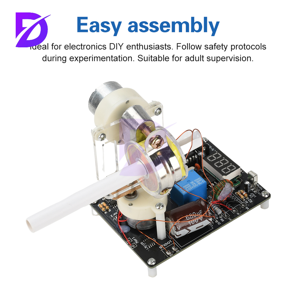 DIY Electromagnetic Cannon Kit - Diy Electronics Projects For Adults reseña y precio