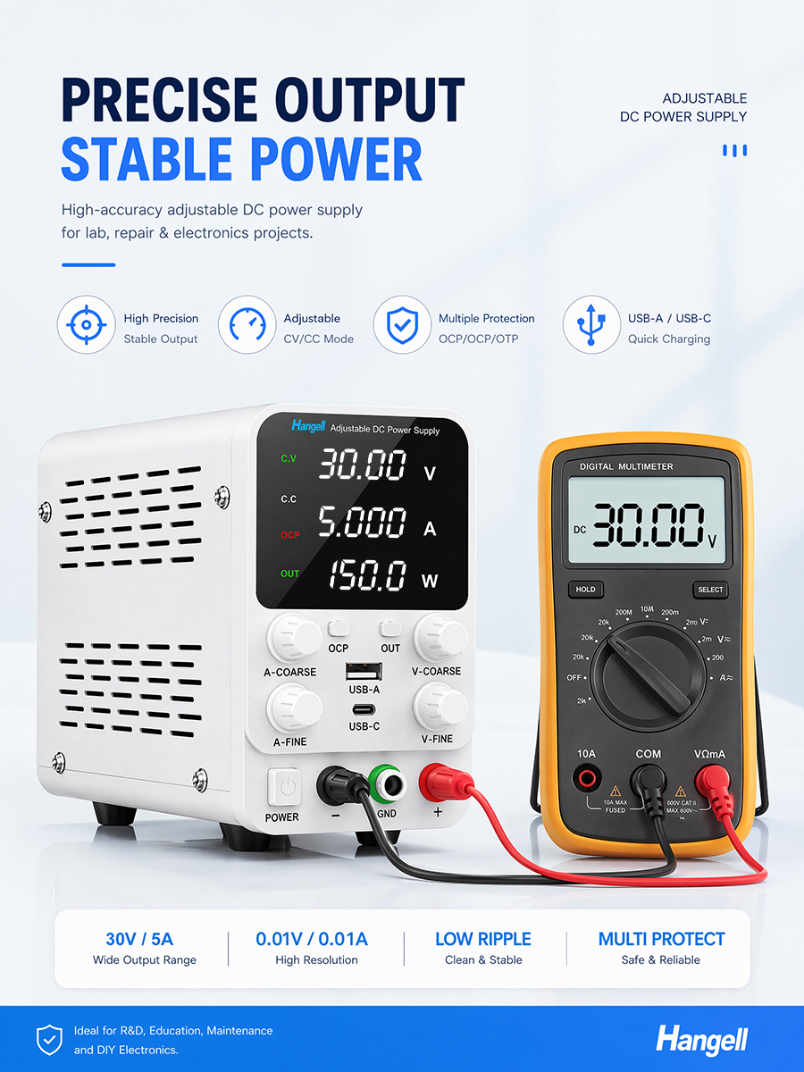 DC Laboratory Power Supply Adj - Dc Power Supply Variable reseña y precio