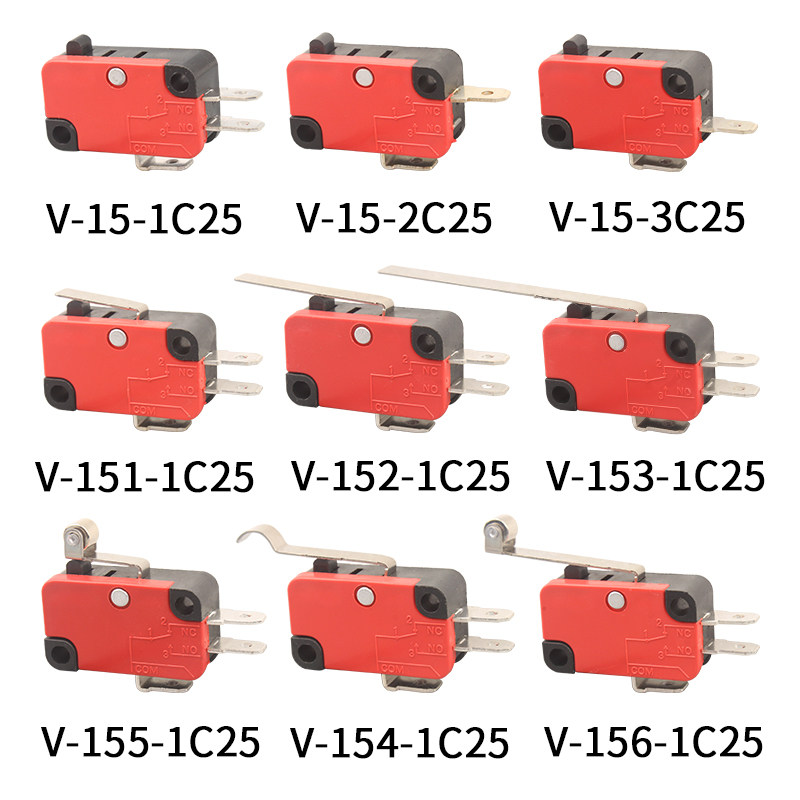 5pcs Travel Limit Switch Micro - Push Button Tactile reseña y precio