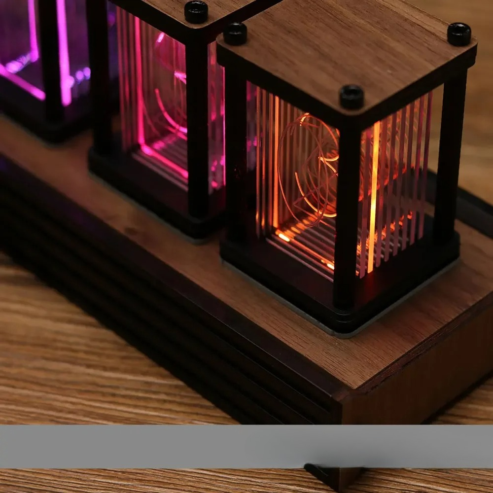 RGB Nixie Tube Clock DIY Table - Diy Electronics Ideas reseña y precio