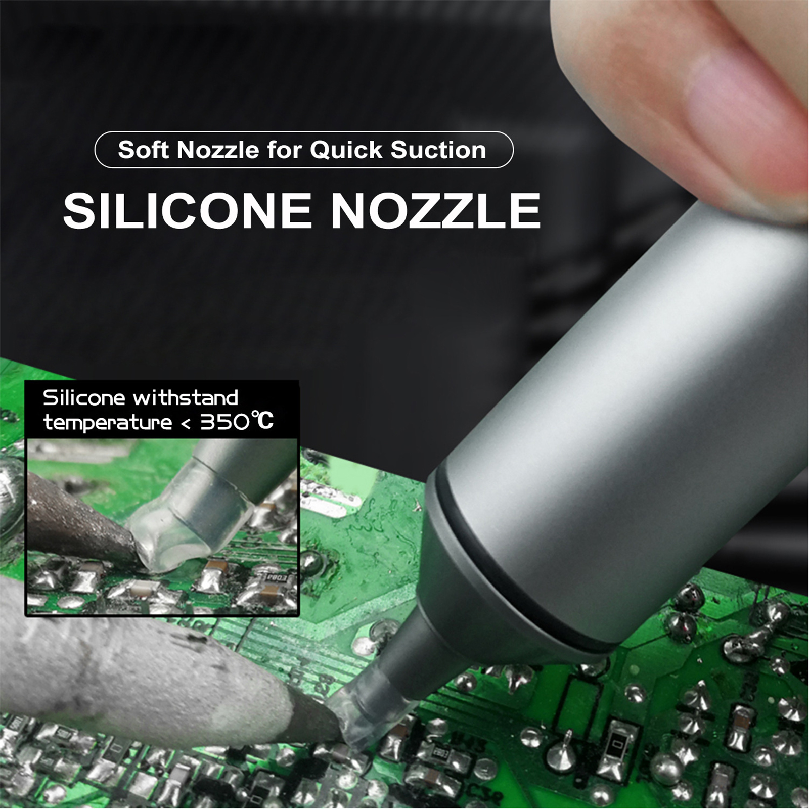 Up to 350°C DIY Solder Sucker  - Useful Diy Electronics reseña y precio