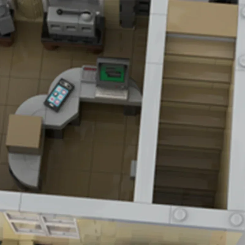 City Street View Moc Building  - Diy Electronics Stores reseña y precio