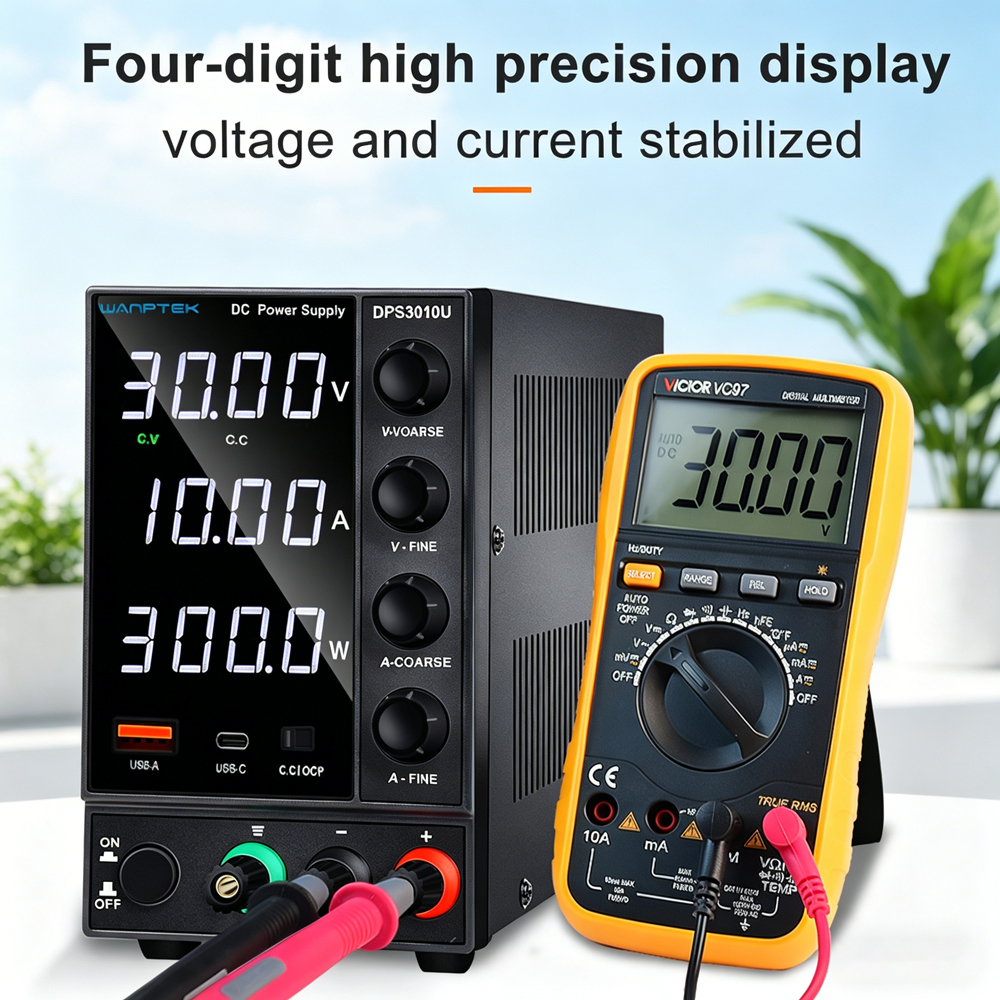 30V 5A 10A DC Power Supply Adj - Dc Power Supply Variable reseña y precio