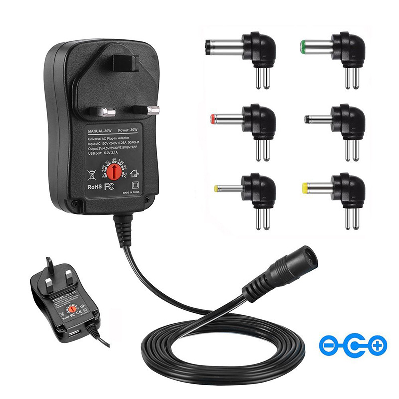 30W Universal AC/DC Adapter Ad - Dc Power Supply Variable reseña y precio