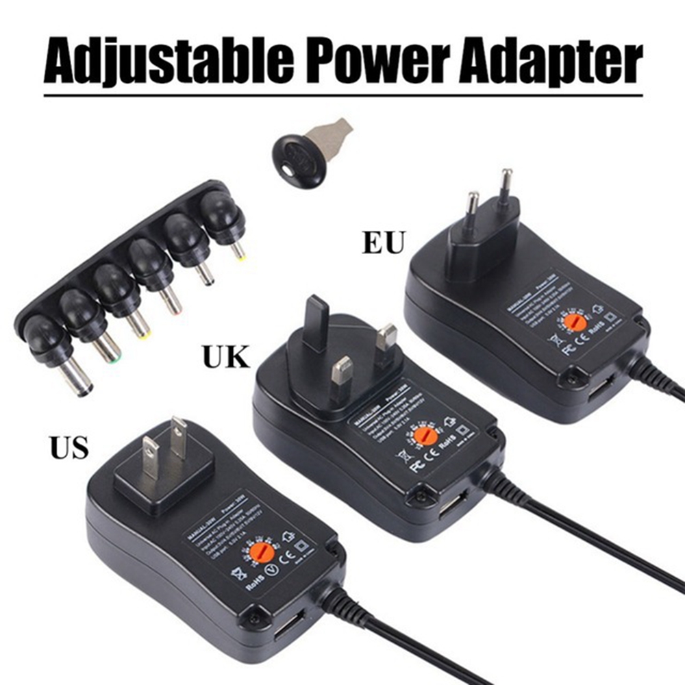 30W Universal AC/DC Adapter Ad - Dc Power Supply Variable reseña y precio
