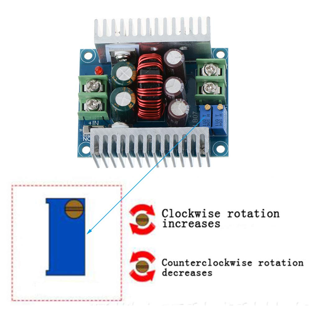20A 300W CC CV Step Down Modul - Dc Power Supply Variable reseña y precio