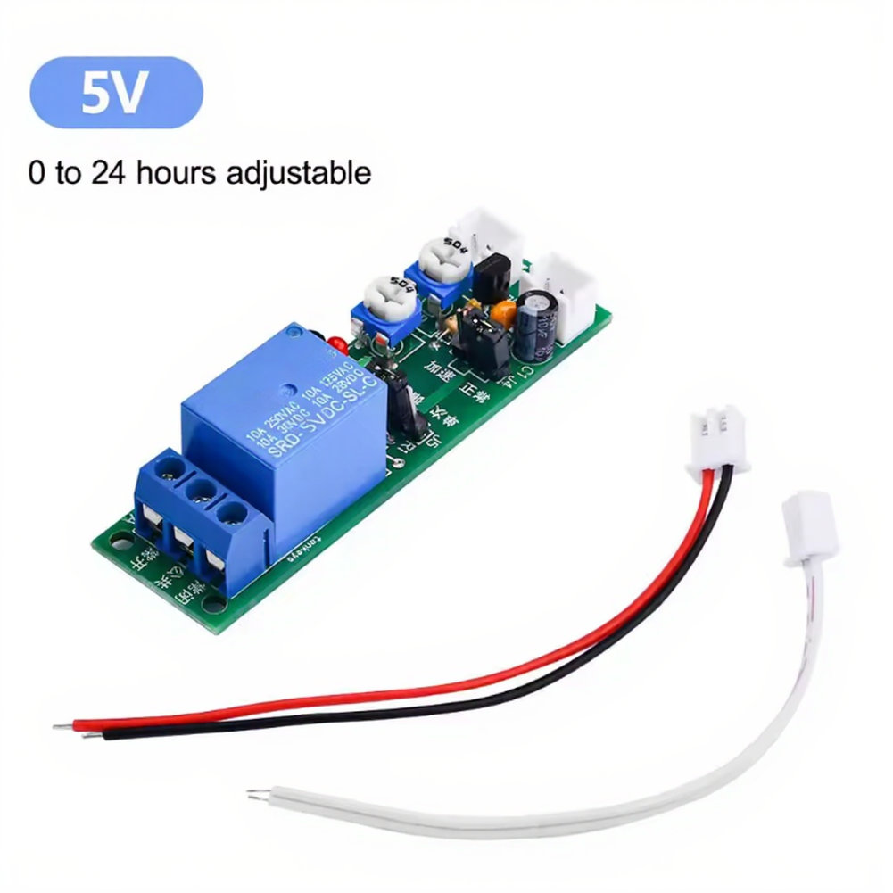 DC Input Time Delay Relay Modu - Relay Module 5V reseña y precio