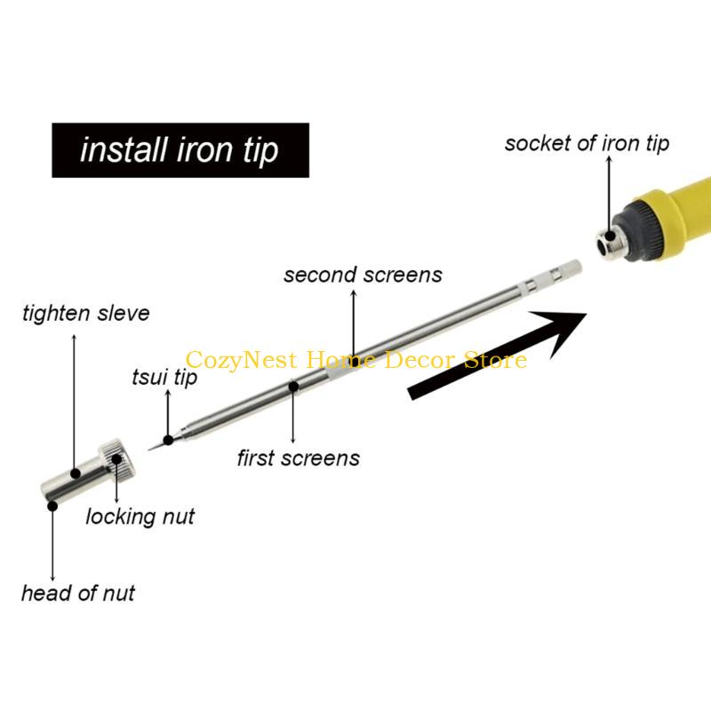 92MF T12 Welding Handle High T - Useful Diy Electronics reseña y precio
