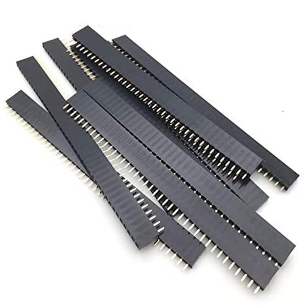 20 Pcs 10 Pairs 40 Pin 1x40 Si - Male Female Header Pin reseña y precio