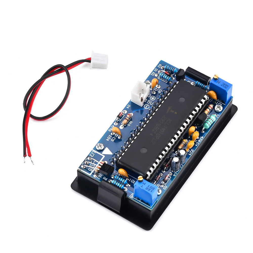 ICL7107 Voltmeter DIY Kit Part - Diy Analog Electronics reseña y precio