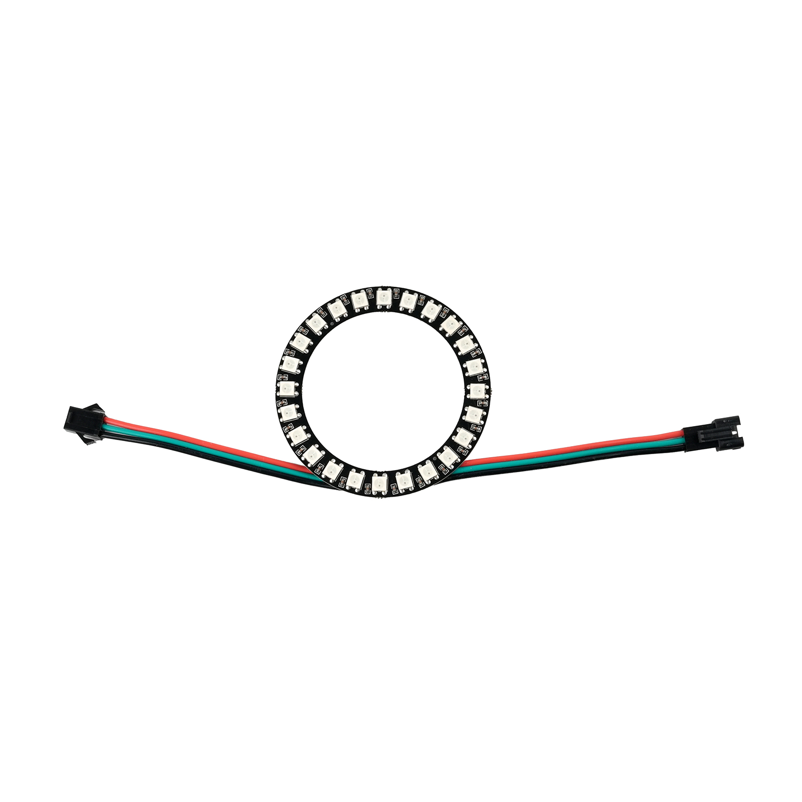 Smart WS2812B 24LED Ring Light - Diy Electronics Address reseña y precio
