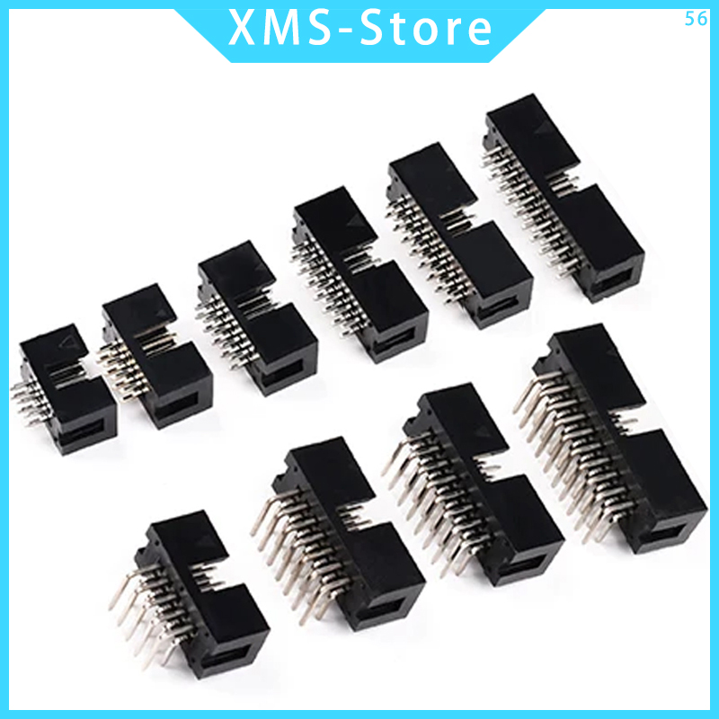 10pcs dip 6P 10P 20P 26P 34P 4 - Male Female Header Pin reseña y precio