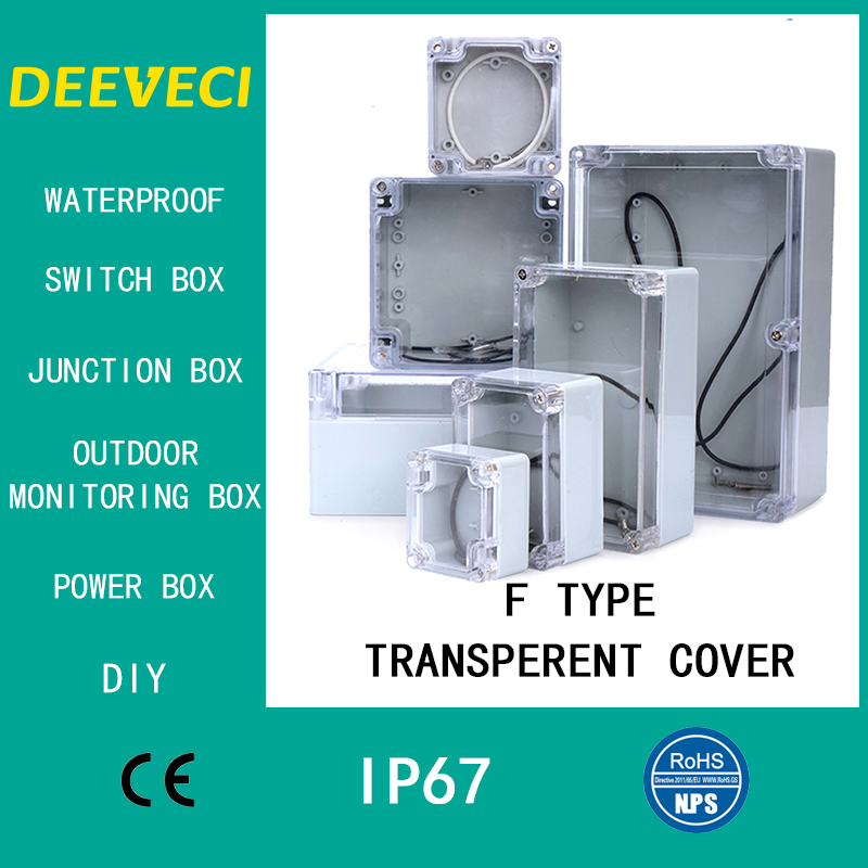 Transparent Waterproof Outdoor - Diy Electronics Box reseña y precio