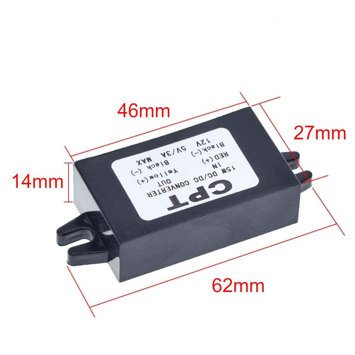12V to 5V 3A 15W DC Converter  - Dc Power Supply Variable reseña y precio