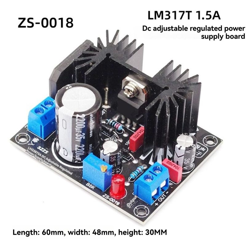 Adjustable Linear Regulated Po - Diy Electronics Filament reseña y precio