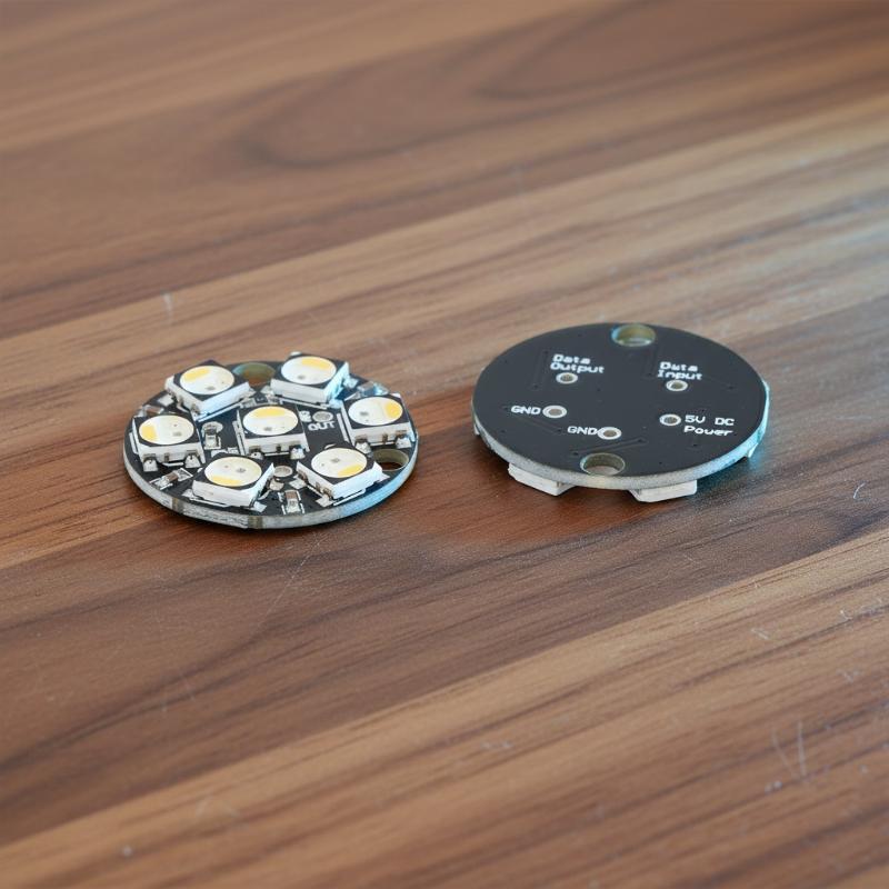 WS2812 7Bit Circular LED Circu - Useful Diy Electronics reseña y precio