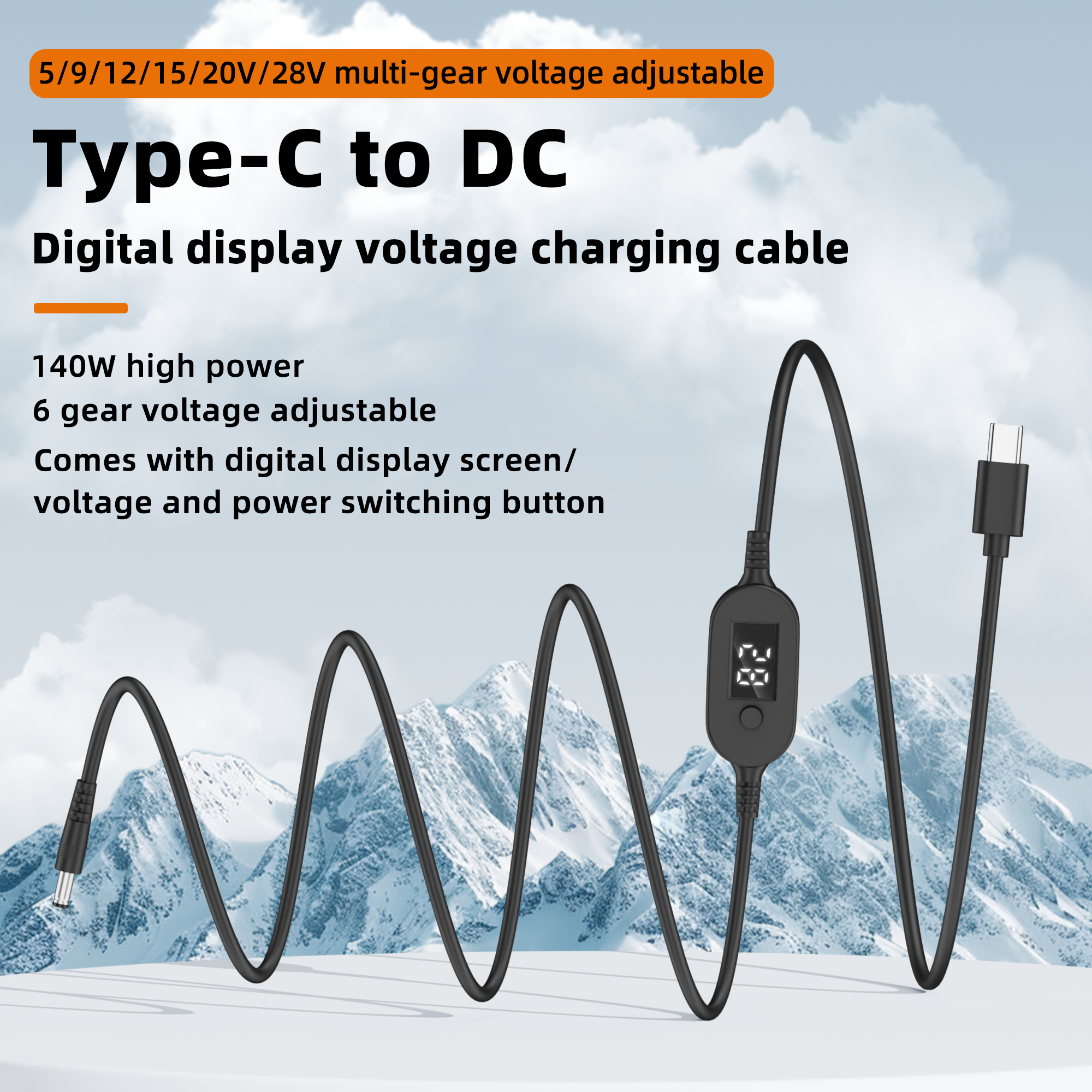 140W PD USB-C to DC Power Supp - Dc Power Supply Variable reseña y precio