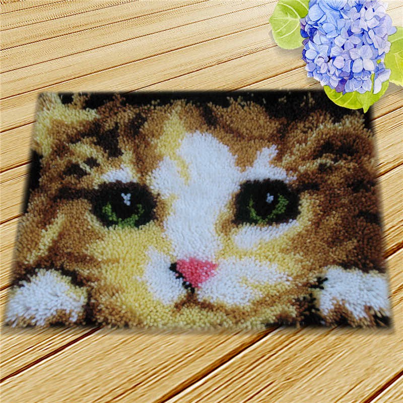 Cartoon Cat Dog Carpet embroid - Diy Electronics Projects For Adults reseña y precio