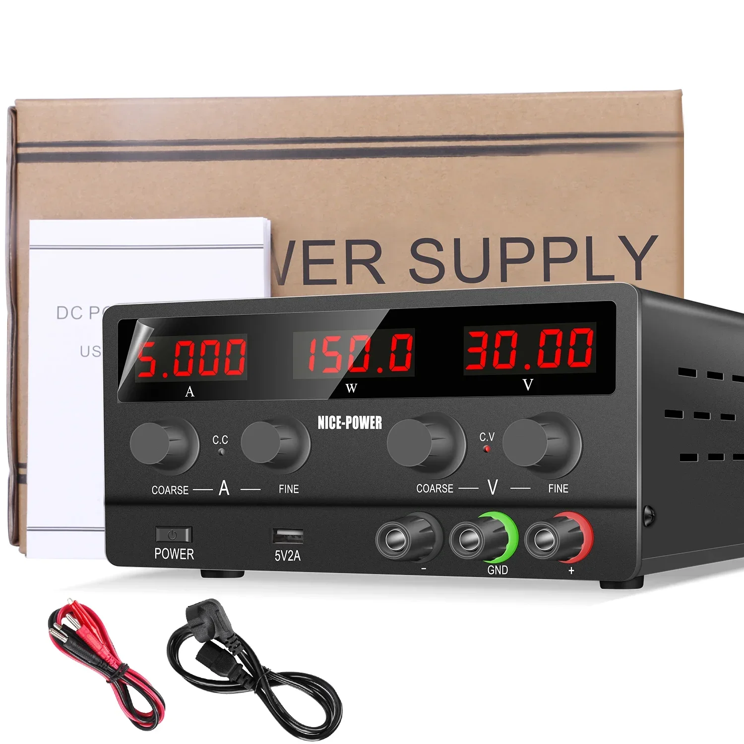 30V 5A 150W DC Power Supply NI - Dc Power Supply Variable reseña y precio