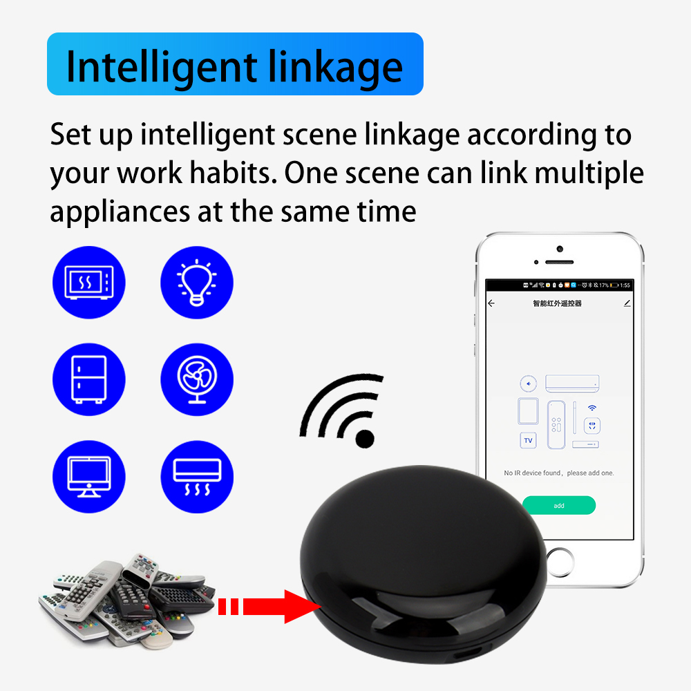 IHSENO Tuya WiFi IR Remote Con - Ir Infrared Receiver reseña y precio