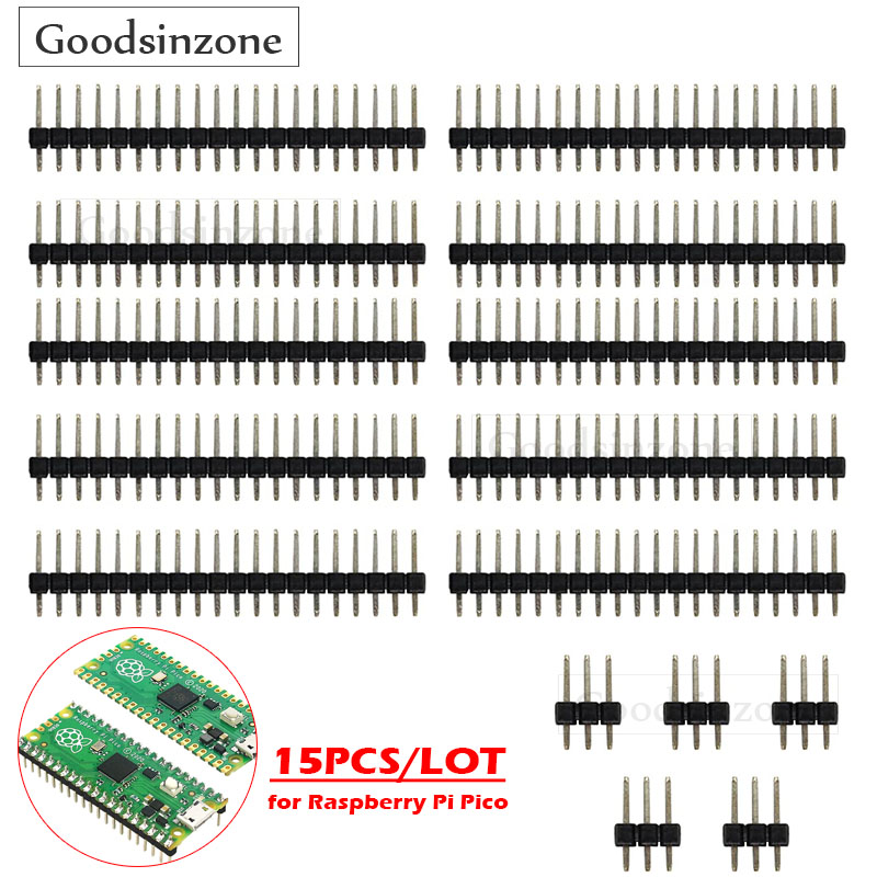 15-Pack Pin Header Set for Ras - Male Female Header Pin reseña y precio