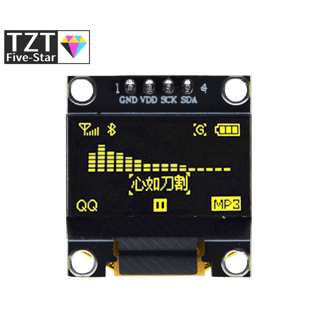 0.96 inch oled IIC Serial Whit - I2C Lcd Display reseña y precio