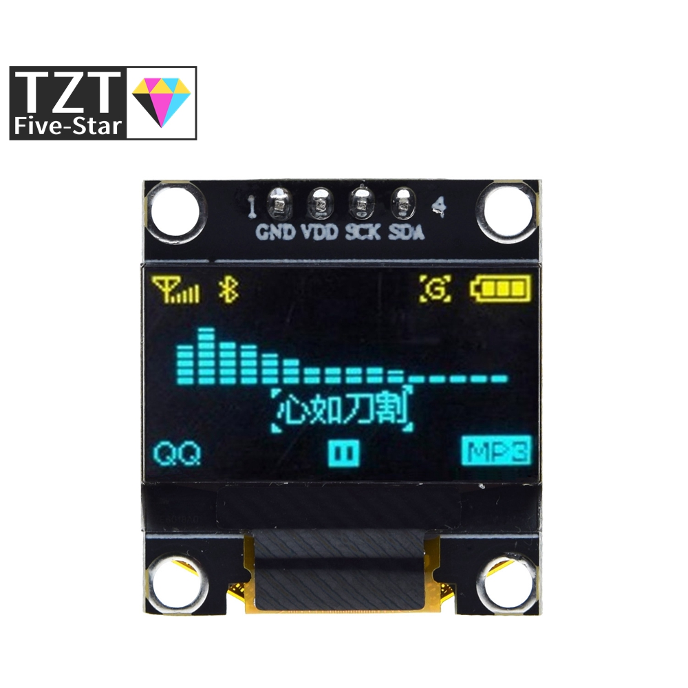 0.96 inch oled IIC Serial Whit - I2C Lcd Display reseña y precio
