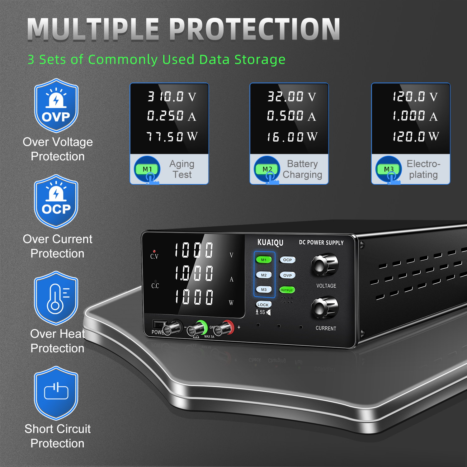 1000V High Voltage DC Power Su - Dc Power Supply Variable reseña y precio