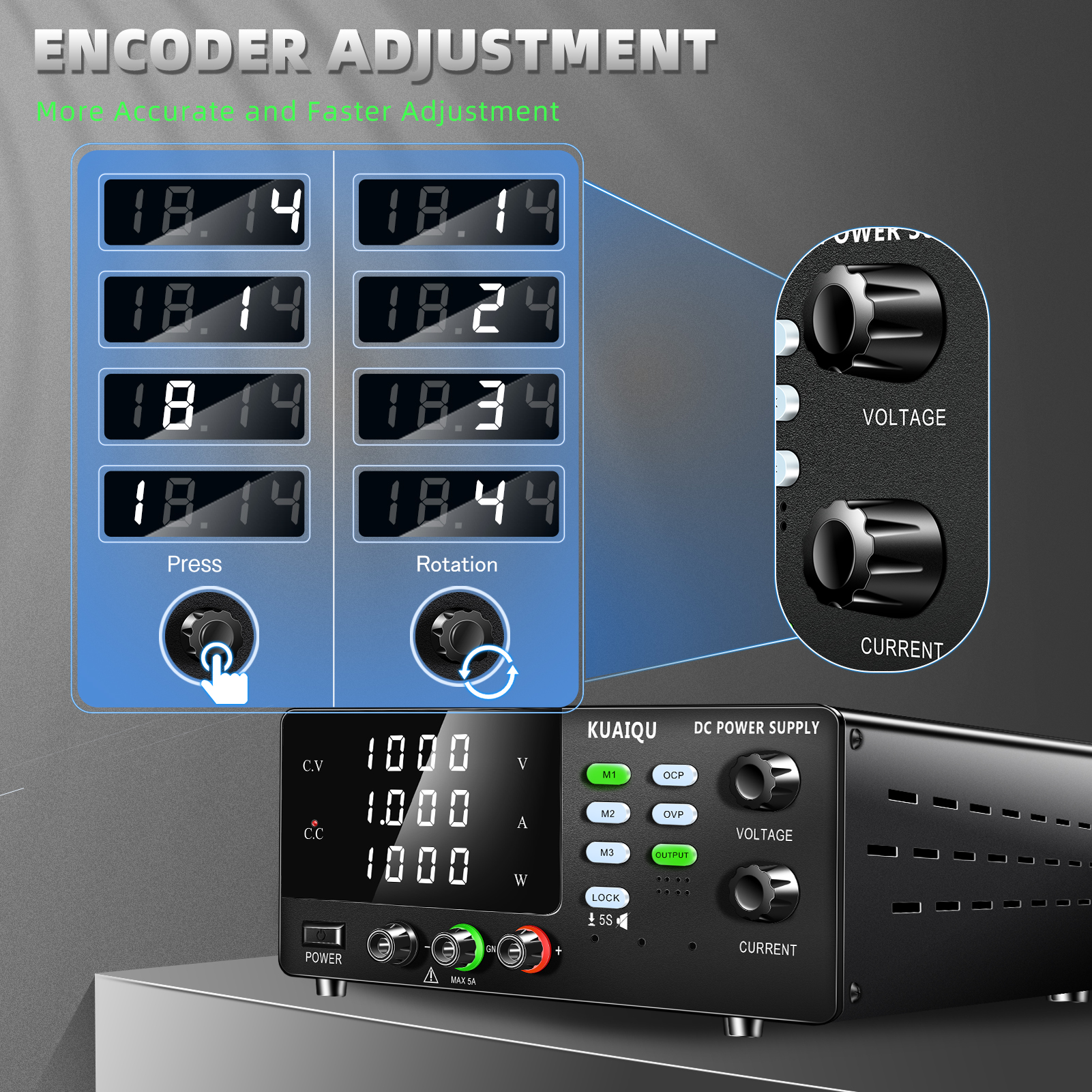 1000V High Voltage DC Power Su - Dc Power Supply Variable reseña y precio