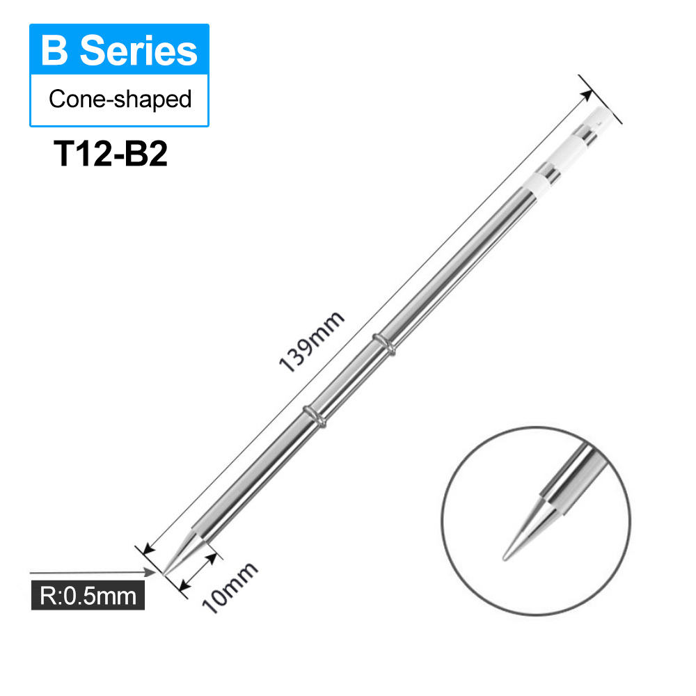 T12  Cone-Shaped Soldering Iro - Useful Diy Electronics reseña y precio