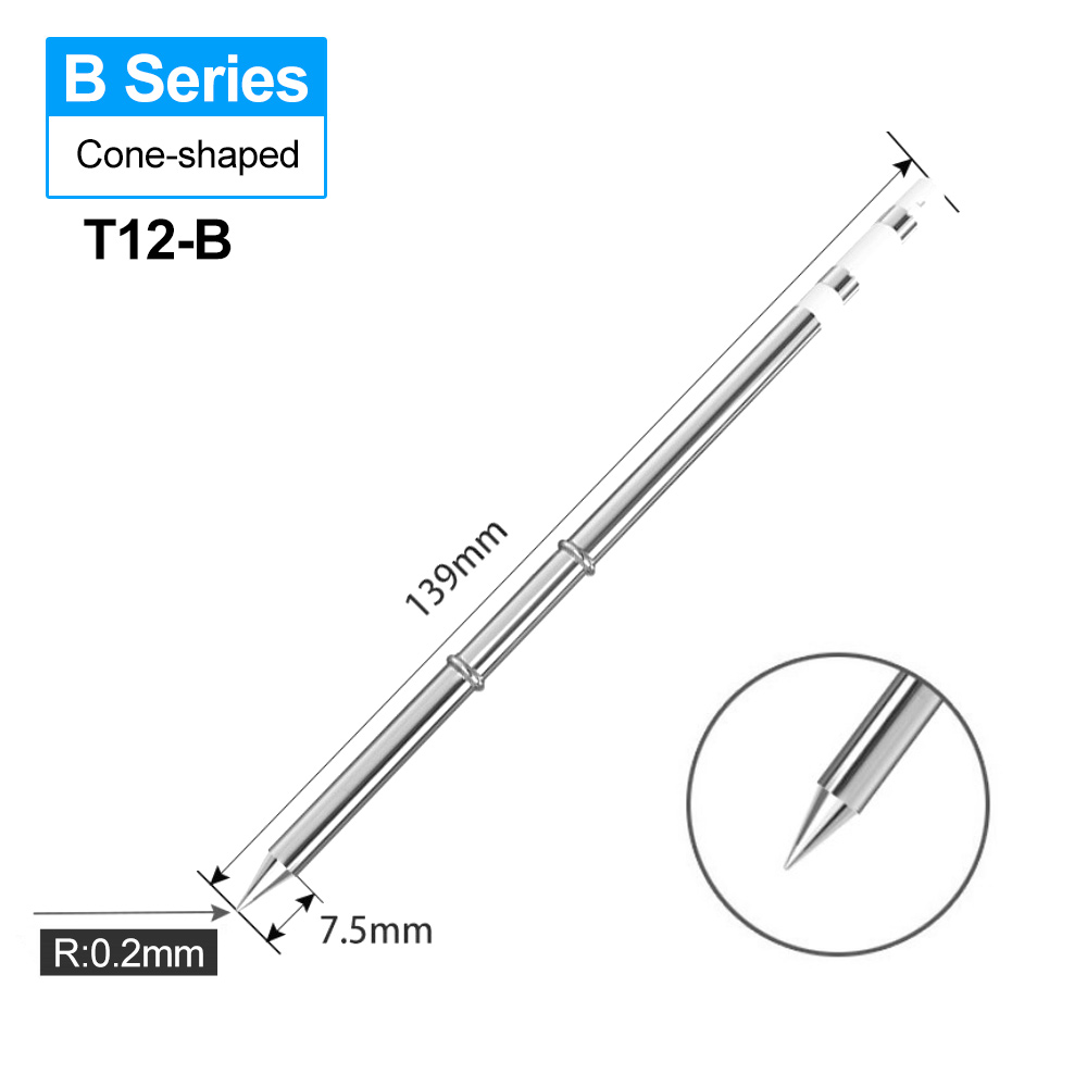 T12  Cone-Shaped Soldering Iro - Useful Diy Electronics reseña y precio