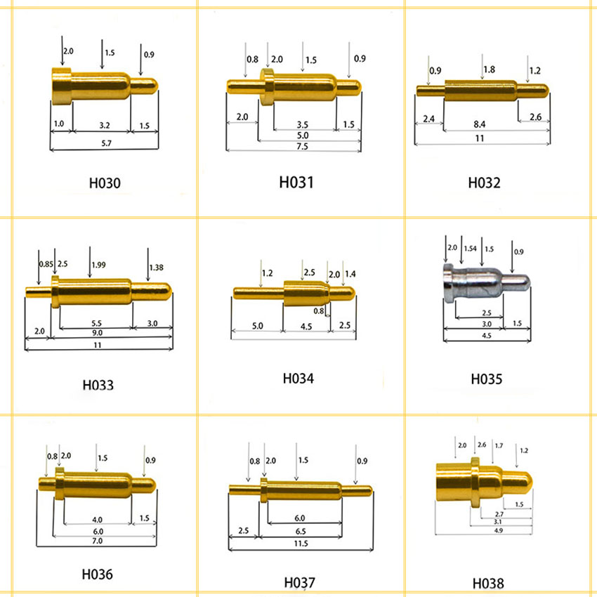 1Pcs High Current Spring Loade - Male Female Header Pin reseña y precio