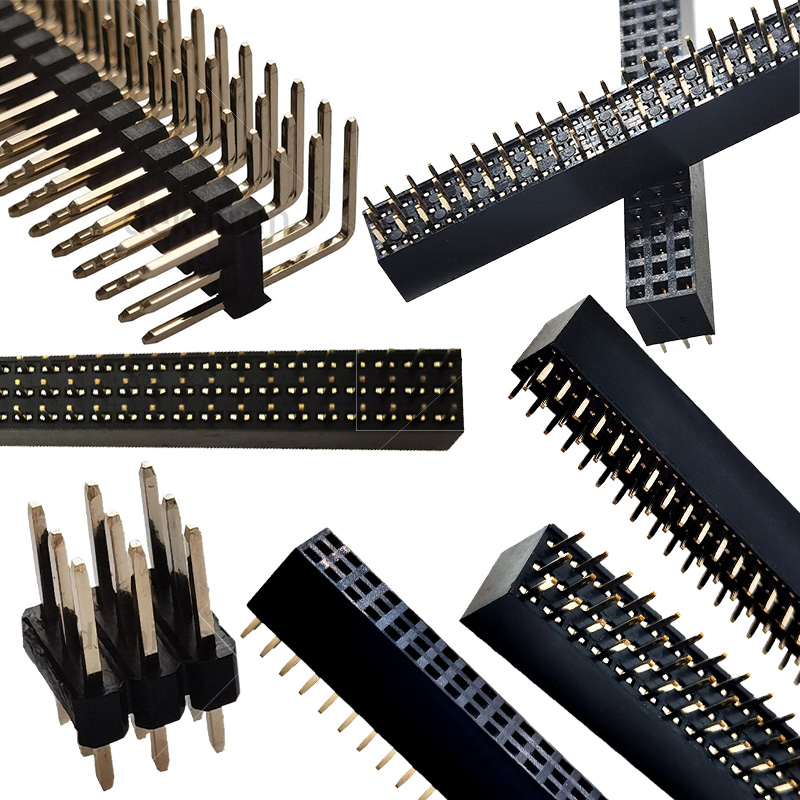5pcs 2.0mm 3*40P Triple Row St - Male Female Header Pin reseña y precio
