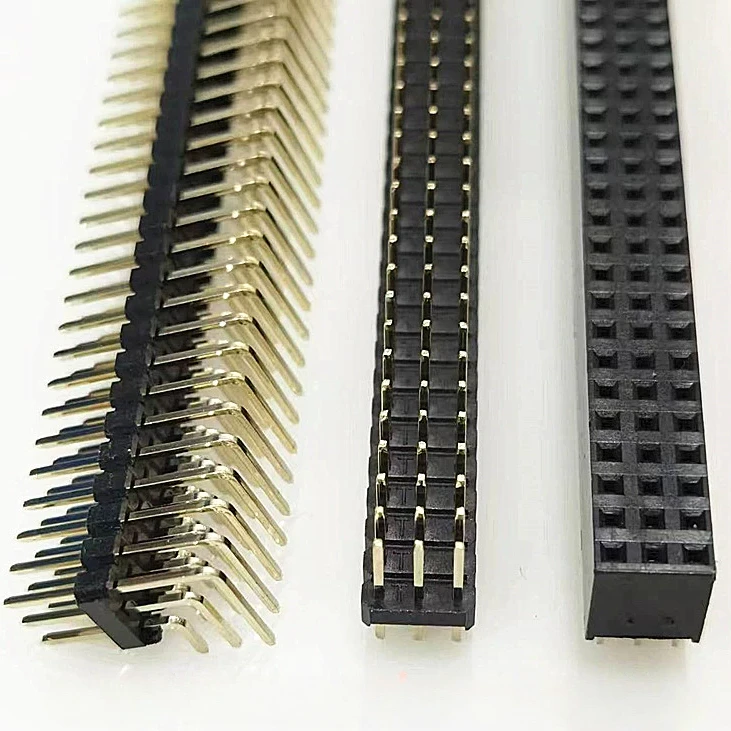 5pcs 2.0mm 3*40P Triple Row St - Male Female Header Pin reseña y precio