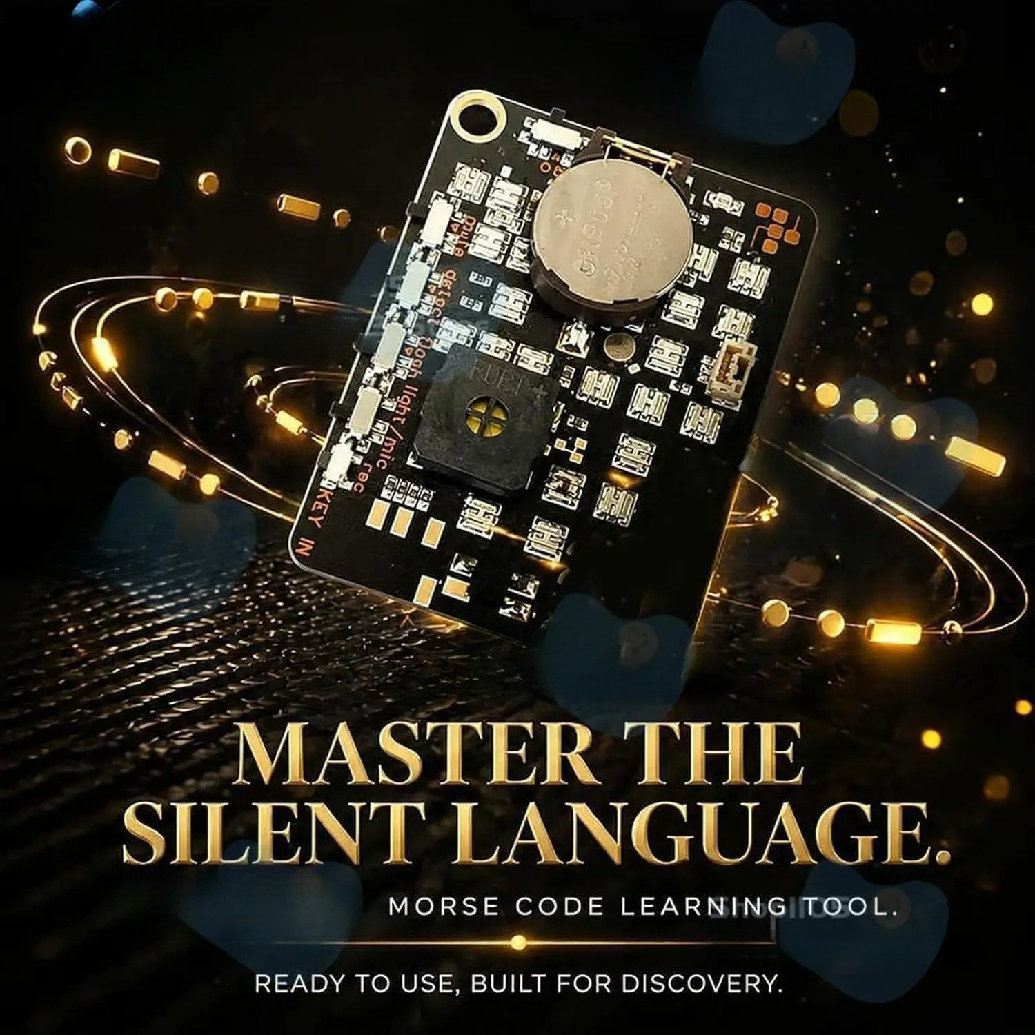 Morse Code Trainer Card Pro Le - Diy Electronics Projects For Adults reseña y precio