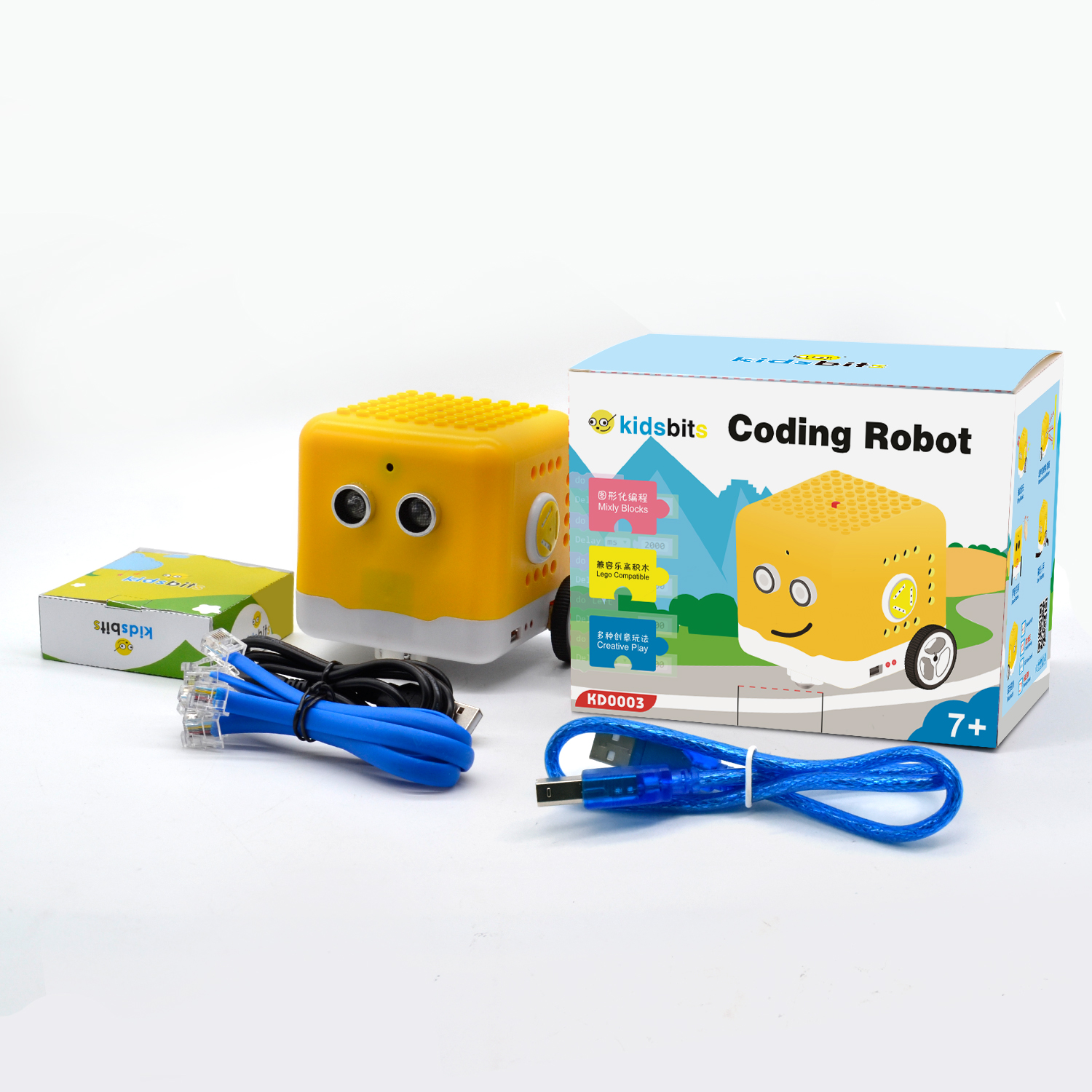 Keyestudio Kidsbits Coding Rob - Diy Electronics For Kids reseña y precio