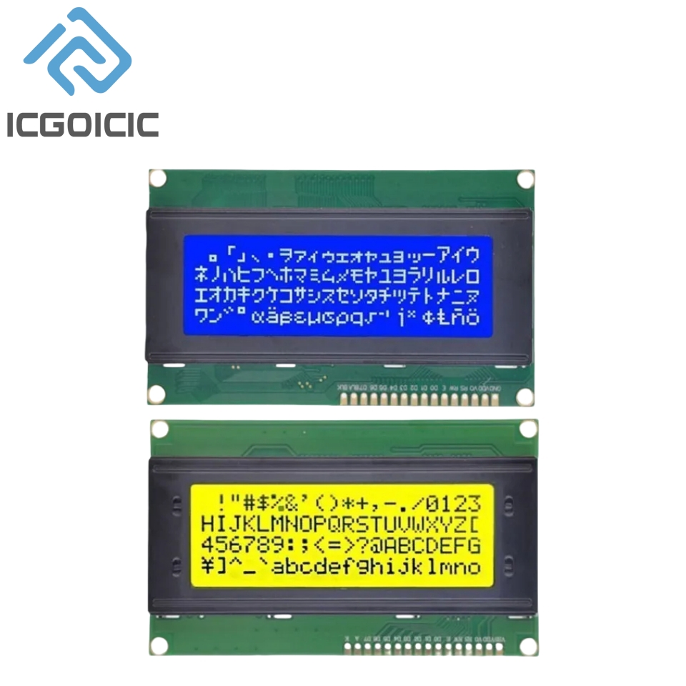 2004A LCD2004 Blue / Yellow-Gr - I2C Lcd Display reseña y precio