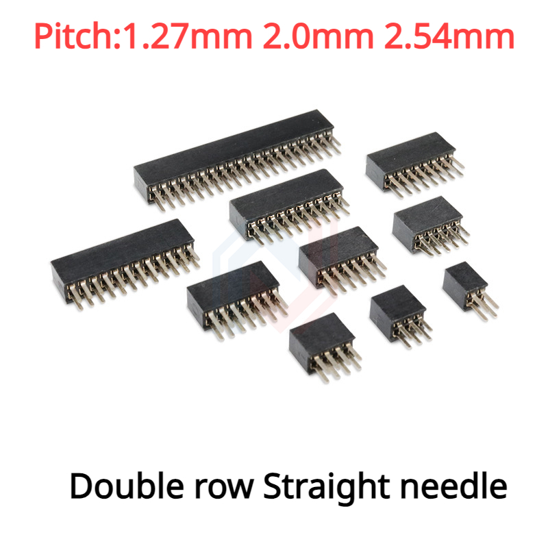 10Pcs 1.27mm 2.0mm 2.54mm Pitc - Male Female Header Pin reseña y precio