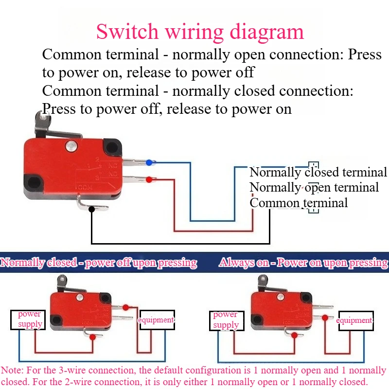 5pcs Travel Limit Switch Micro - Push Button Tactile reseña y precio