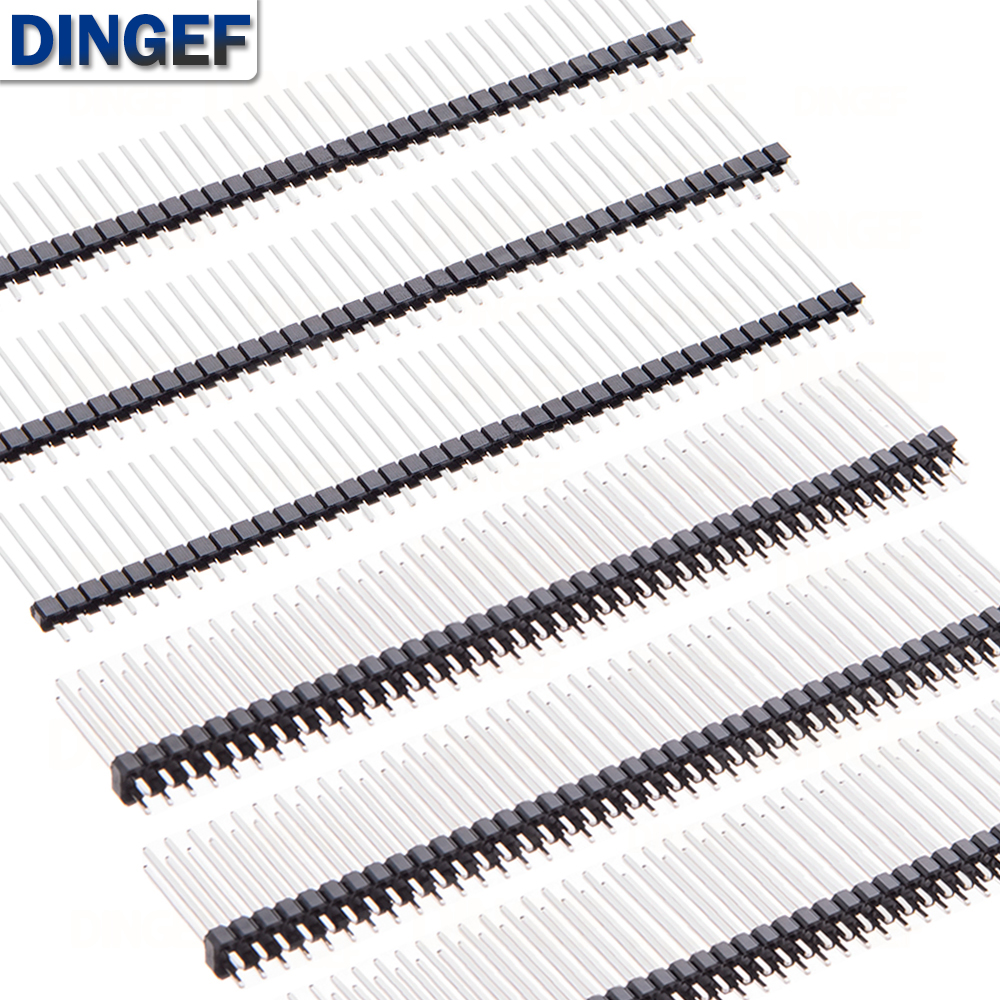 10PCS Single Double Row Male 1 - Male Female Header Pin reseña y precio