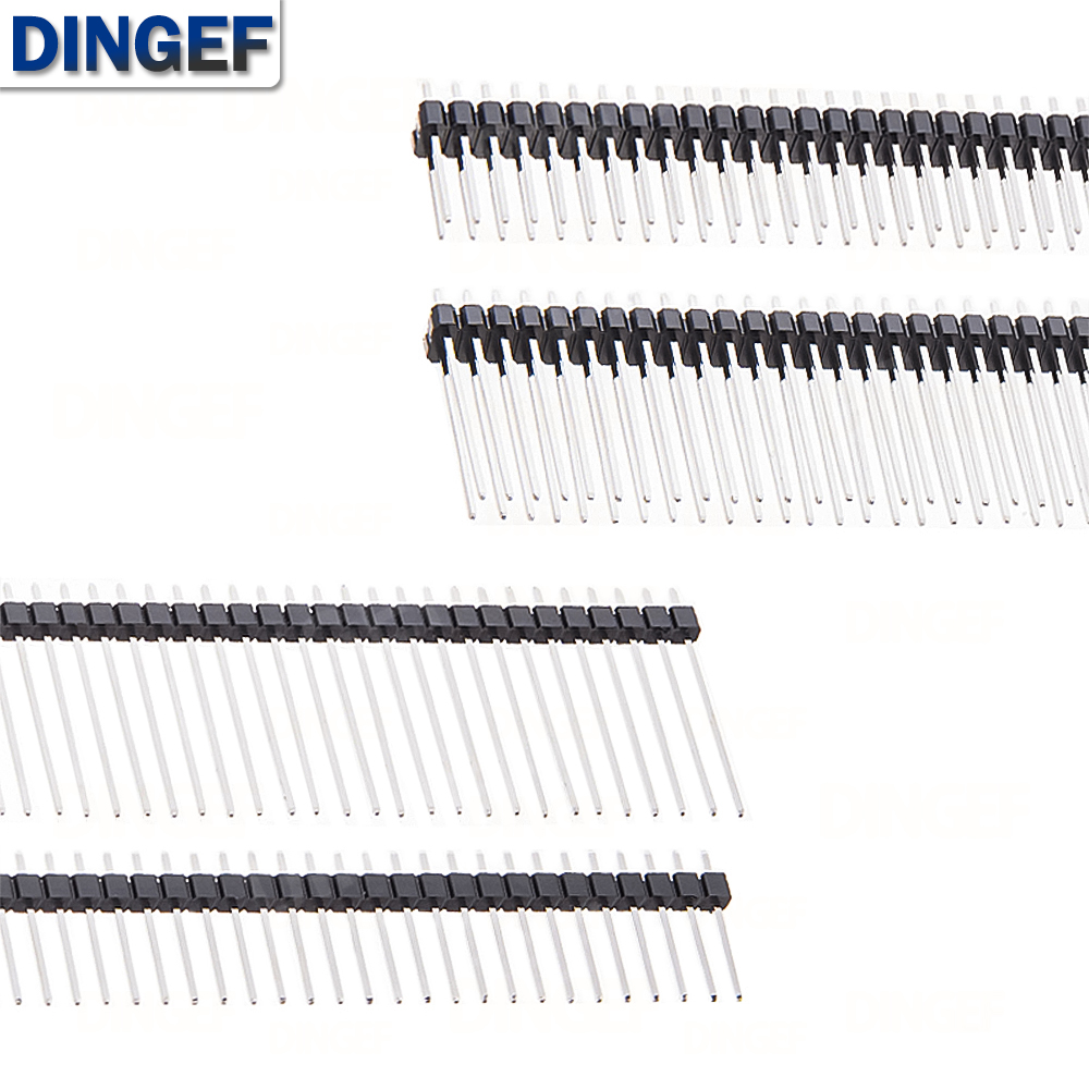 10PCS Single Double Row Male 1 - Male Female Header Pin reseña y precio