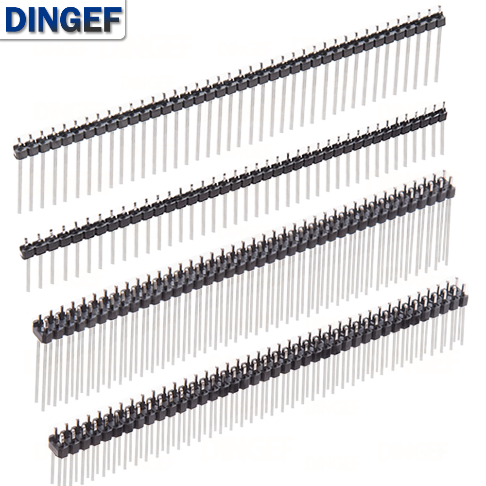 10PCS Single Double Row Male 1 - Male Female Header Pin reseña y precio