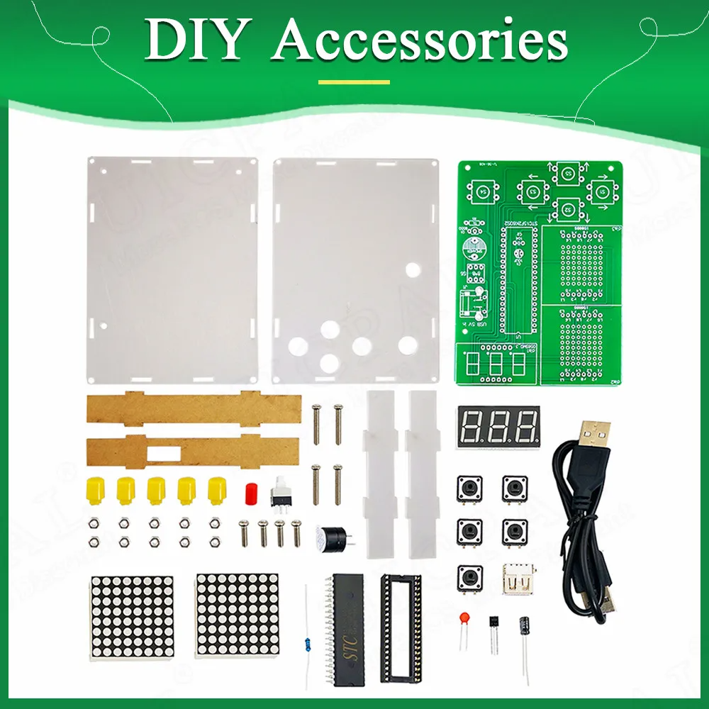 DIY Pixel Game Maker Kit Elect - Diy Electronics For Kids reseña y precio